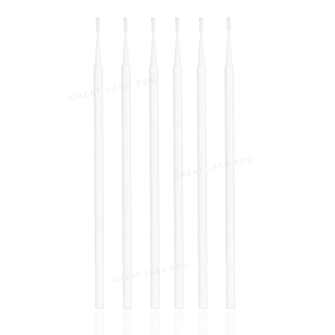microfiber brushes, eyelash extensions