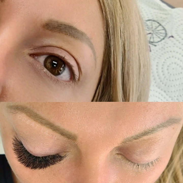 premade fans, eyelash extensions, promade lashes, 3D lashes, volume lashes