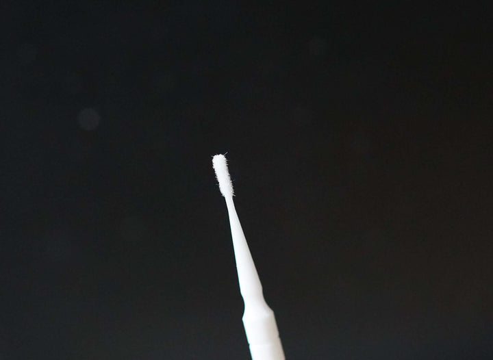 microfiber brushes, eyelash extensions